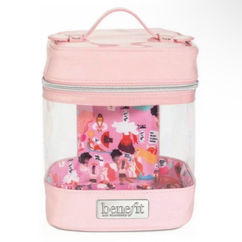 Benefit Cosmetics Pink Traincase
